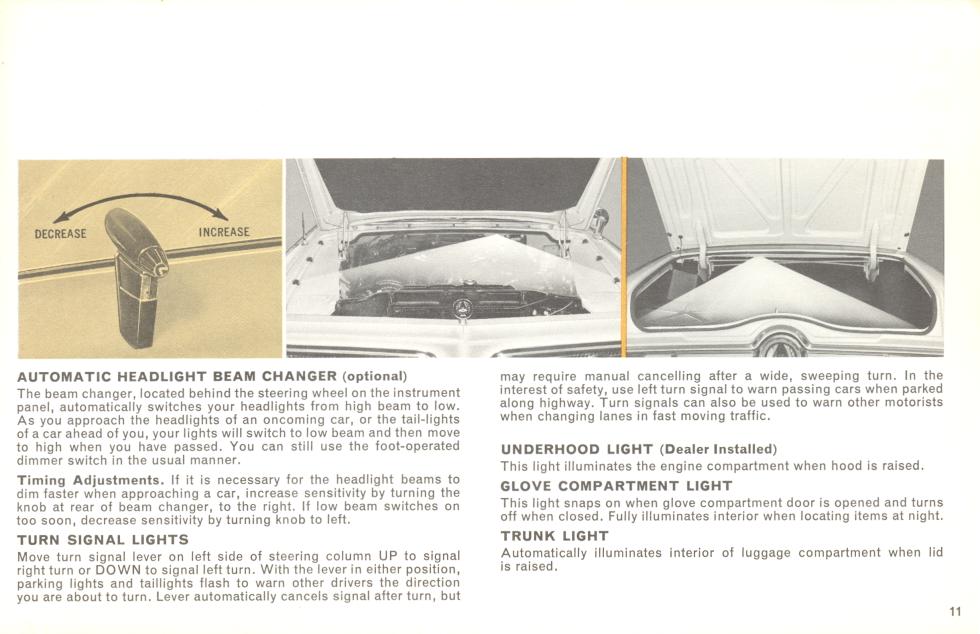 1964 Chrysler Imperial Owners Manual Page 10
